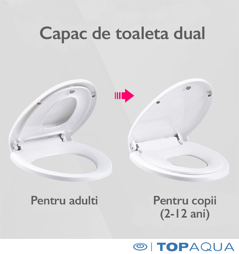 Capac WC cu reductie copii, Topaqua SF-9005 Capac WC cu reductie copii, Topaqua SF-9005